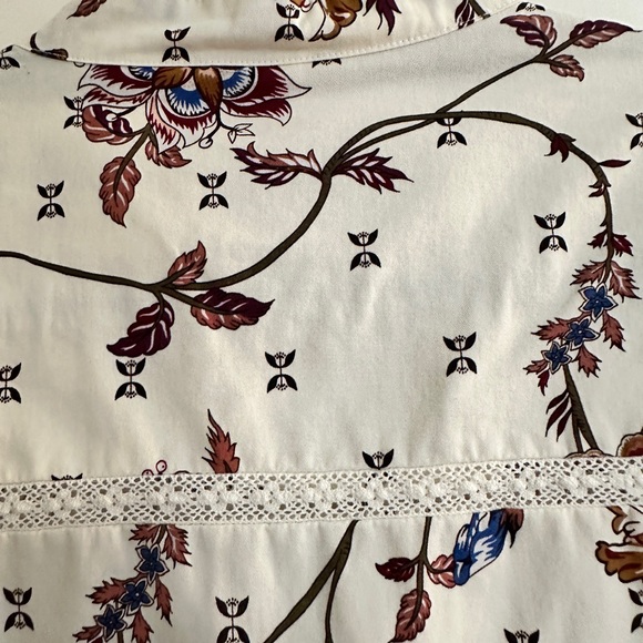 Matilda Jane - Good Hart Boho Western Style Button Down Floral Blouse - Picture 7 of 8